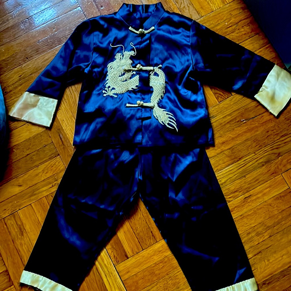 Silk Chinese Dragon Outfit